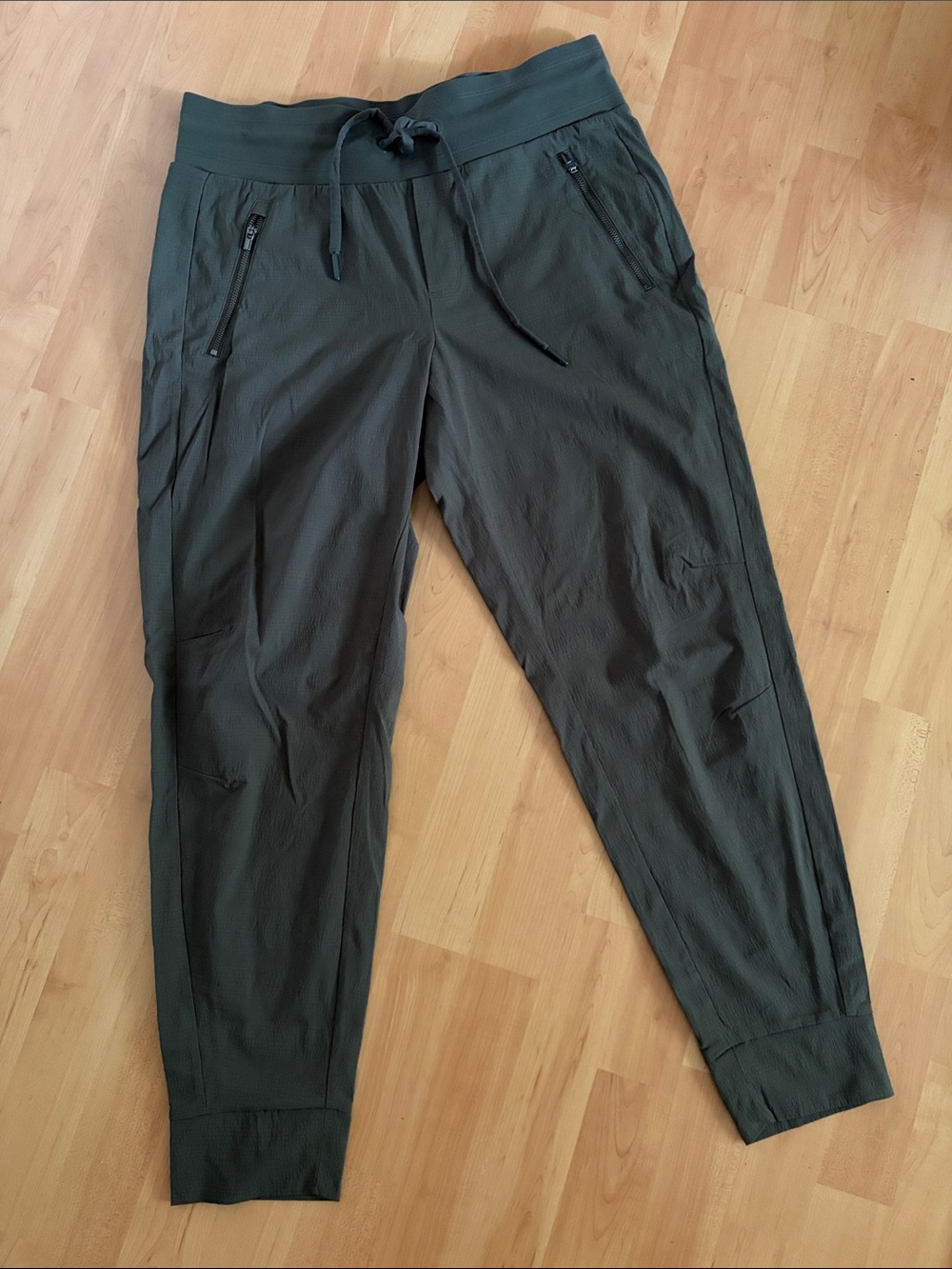 Athleta Olive Green Trekkie North Jogger Pants